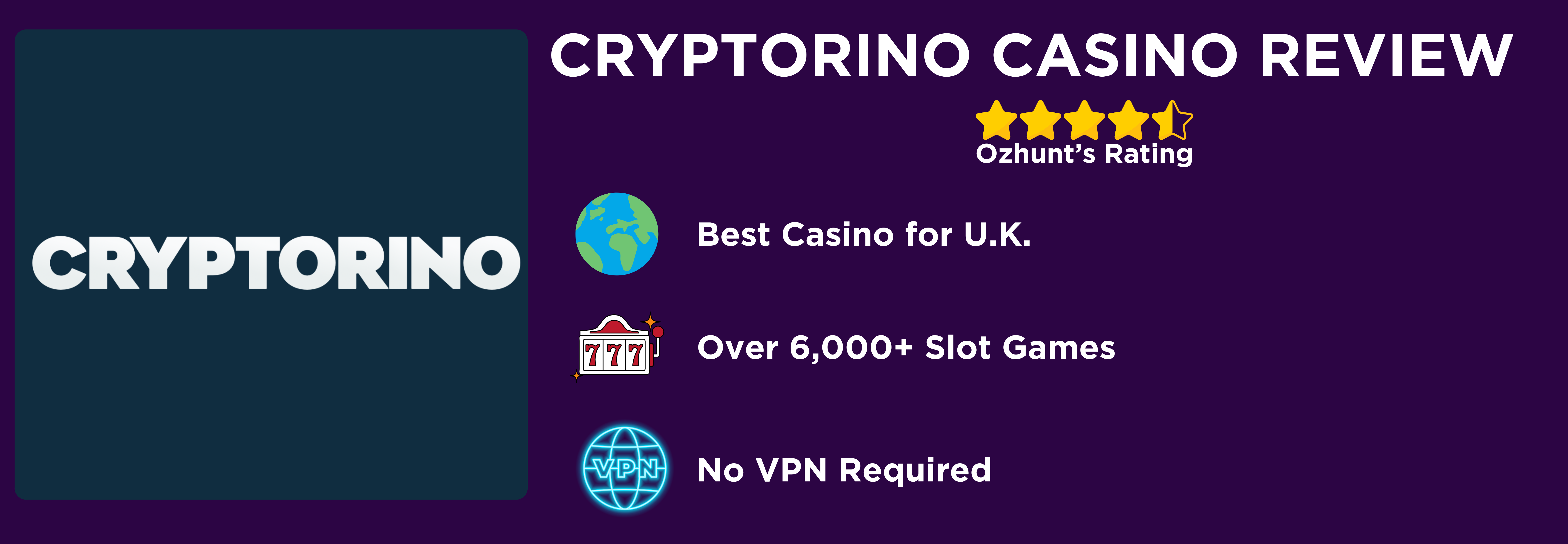 Cryptorino Casino Review | Ozhunt Casino Reviews