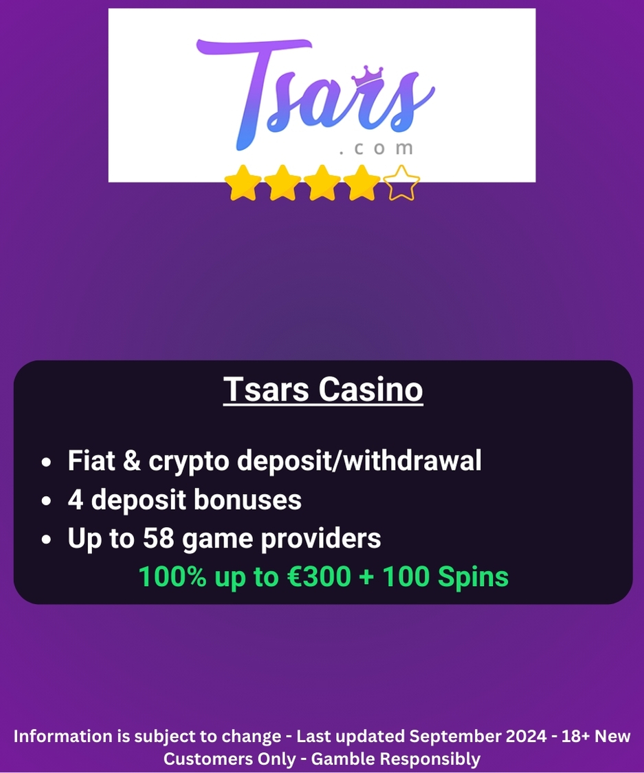 Tsars Casino Review