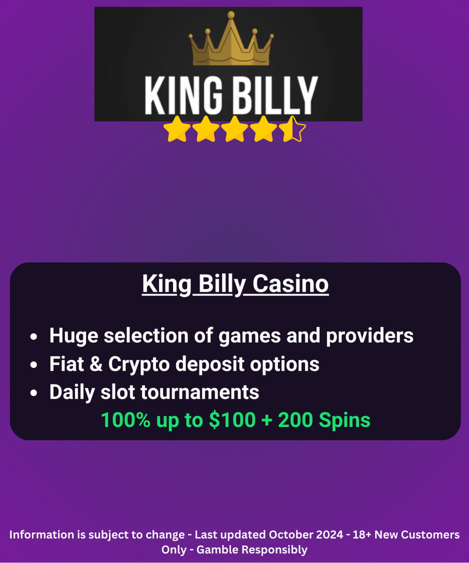 Kingbilly Casino Review